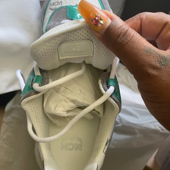 NIB MCM MEX Men sneakers sz 9 - Picture 4 of 8